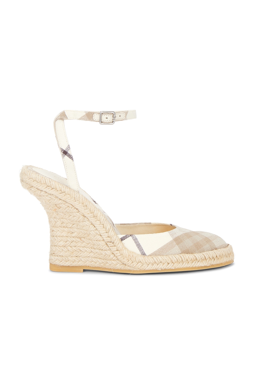 Mews Espadrille Wedge in Tan