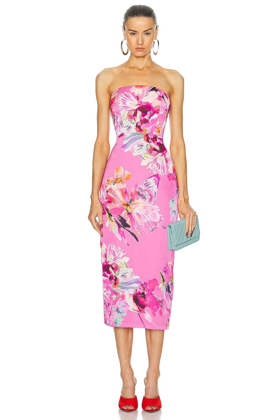 Quin Maxi Dress in Pink