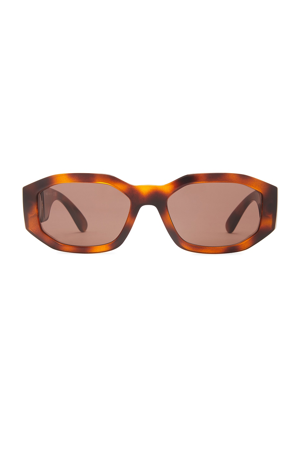 VERSACE BIGGIE OVAL SUNGLASSES