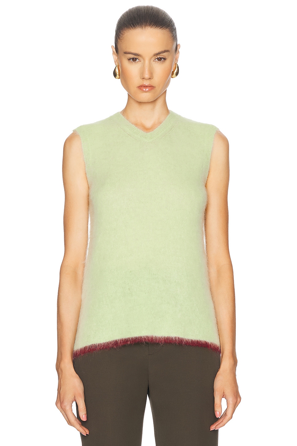 Yasemin Vest in Green